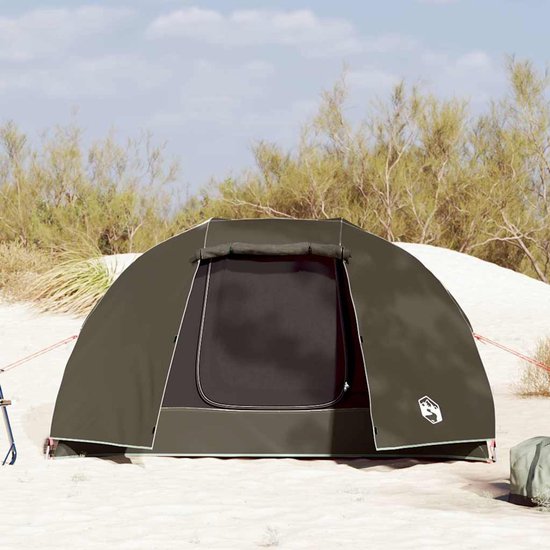 vidaXL - Vistent - 3-persoons - waterdicht - bruin van Vidaxl — afbeelding 4