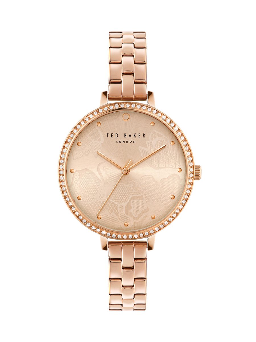 Ted Baker Daisen Tb Classic Chic Kwarts Analoog Horloge Roségouden Toon Case: 100% Stainless Steel | Armband: 100% Stainless Steel 35 BKPDSS304W0