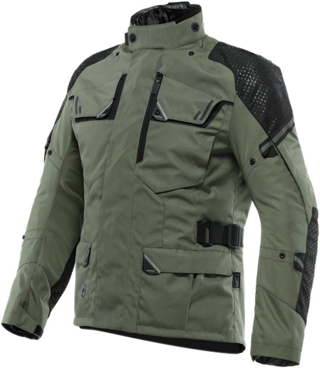 Dainese Ladakh 3L D-Dry Jas Leger Groen Zwart - Jas