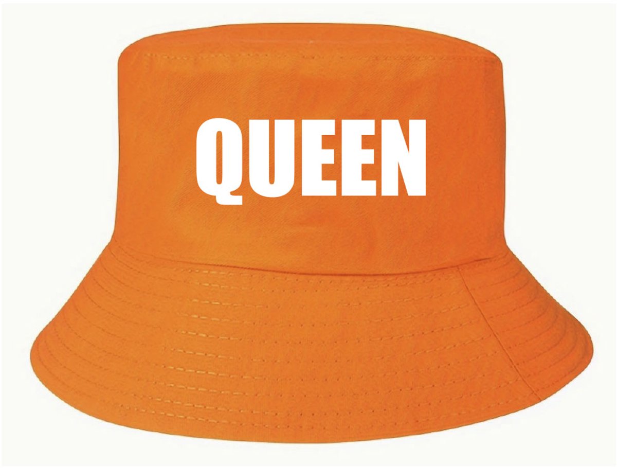 Buckethat oranje - Queen - soBAD. - Koningsdag - Unisex - Oranje - Voetbal - Nederland