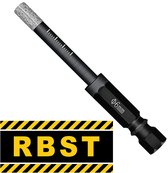 Foret diamanté RBST 6 mm - 2 pièces - Foret à carrelage - Refroidi par gel