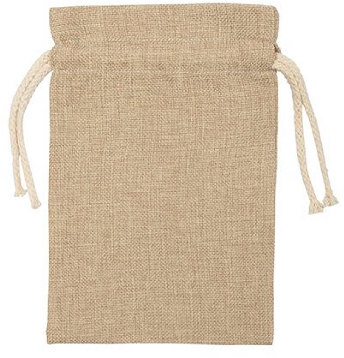 Nevolis® Linnen Zak 15x20cm – Geschikt voor Bedrukking
