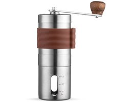 Handmatige Koffiemolen - Bonenmaler - RVS - Compact & Draagbaar