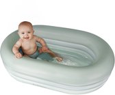 Bobbie. Sea - Opblaasbaar Babybad - 2-in-1 Meegroeiend Baby bad van 0 tot 2 Jaar - Opblaasbaar Zwembadje Baby -Kraamcadeau voor jongen en meisje - Opblaasbaar Baby Badje - Ballenbad