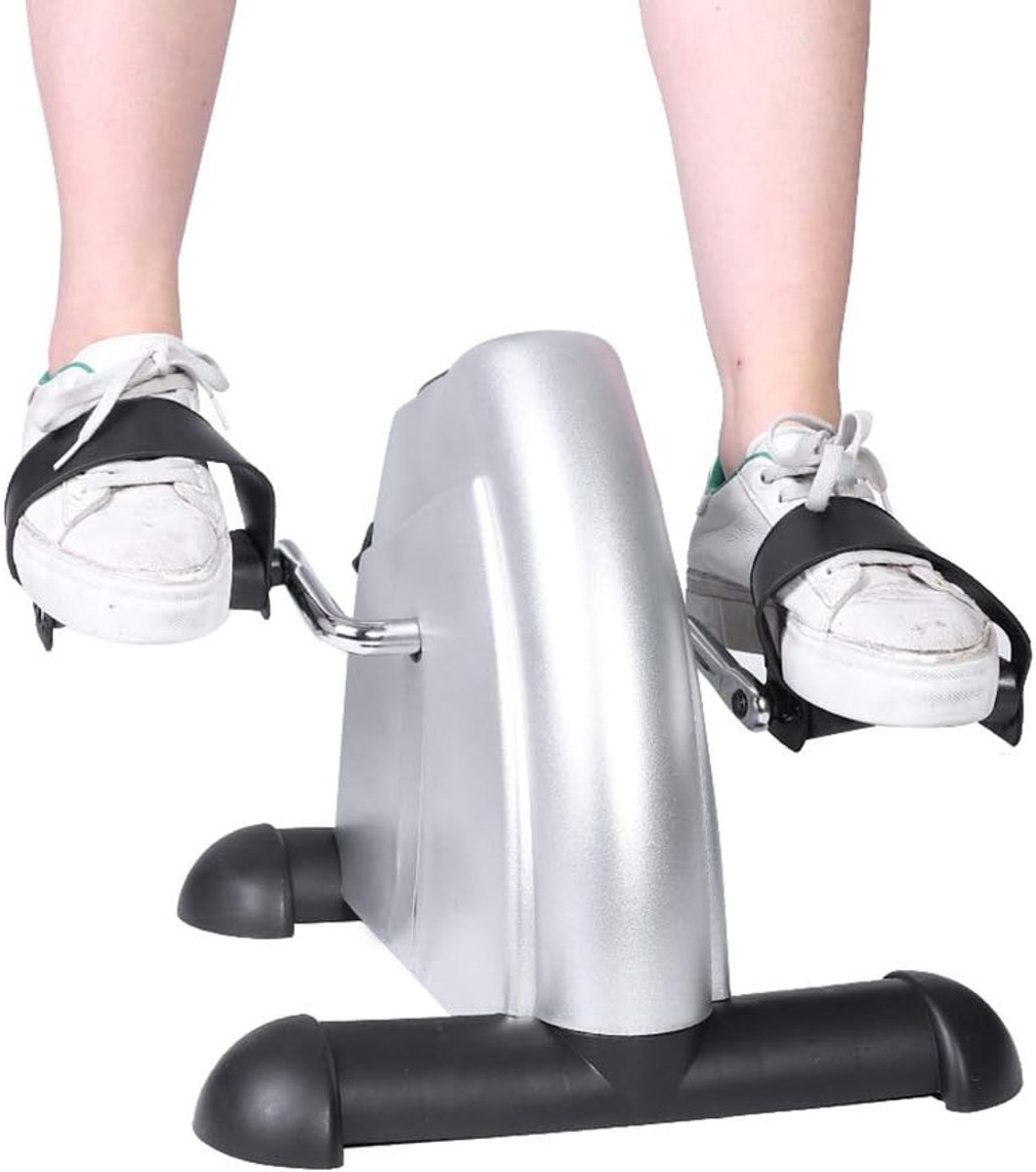 Stoelfiets - Bureaufiets - Deskbike - Bewegingstrainer - Handvaten - Fietstrainer met Instelbare Weerstand - Mini Hometrainer - Under Deskbike - Mobiliteitstrainer - Fitness - Bewegen Tijdens Je Werk - Beentrainer - Geschikt voor Armen en Benen