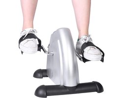 Stoelfiets - Bureaufiets - Deskbike - Bewegingstrainer - Handvaten - Fietstrainer met Instelbare Weerstand - Mini Hometrainer - Under Deskbike - Mobiliteitstrainer - Fitness - Bewegen Tijdens Je Werk - Beentrainer - Geschikt voor Armen en Benen