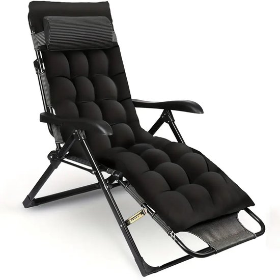 Ligstoel Tuinstoelen Set van 2 Zero Gravity Patio Lounger Chair Opvouwbare buitenfauteuils Strandgazon Camping draagbare stoel Tuinstoel met nekkussenondersteuning 240 kg (kleur, zwart), zwa Ligstoel Tuinstoelen Set van 2 Zero Gravity Patio Lounger Chair Opvouwbare buitenfauteuils Strandgazon Camping draagbare stoel Tuinstoel met nekkussenondersteuning 240 kg (kleur, zwart), zwa