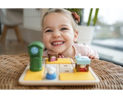 foto van SmartGames - De Wolf en de 7 Geitjes - puzzelspel met 48 opdrachten