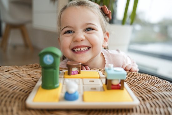 SmartGames - De Wolf en de 7 Geitjes - puzzelspel met 48 opdrachten