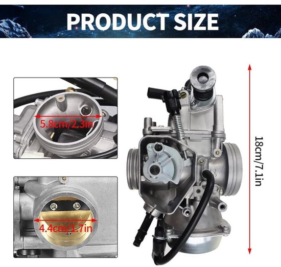 Carboidrato Per Foreman Per Rubicon 500 Per TRX500 Per FA Per FPA - Foto 4