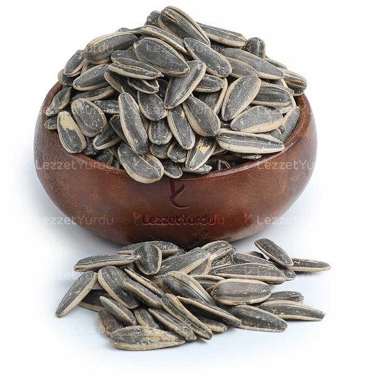 Graines de tournesol noires grillées salées 500 g - Tuzlu Kavrulmus Siyah Ay Cekirdegi - Graines de tournesol noires grillées salées 500 grammes