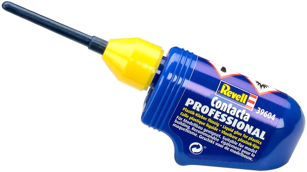 Revell Hobbylijm Modelbouw 25 g - 39604 Contacta Professional - Knutsellijm - Transparante Lijm - Geschikt voor plastic en kunststof - Volwassenen