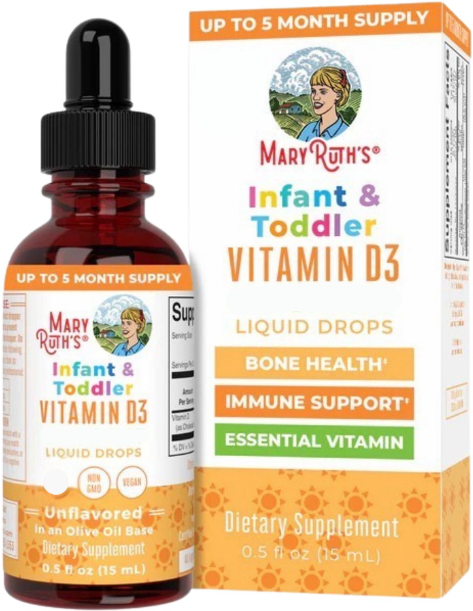 MaryRuth's - Infant & Toddler Vitamin D3 Drops - 15ml