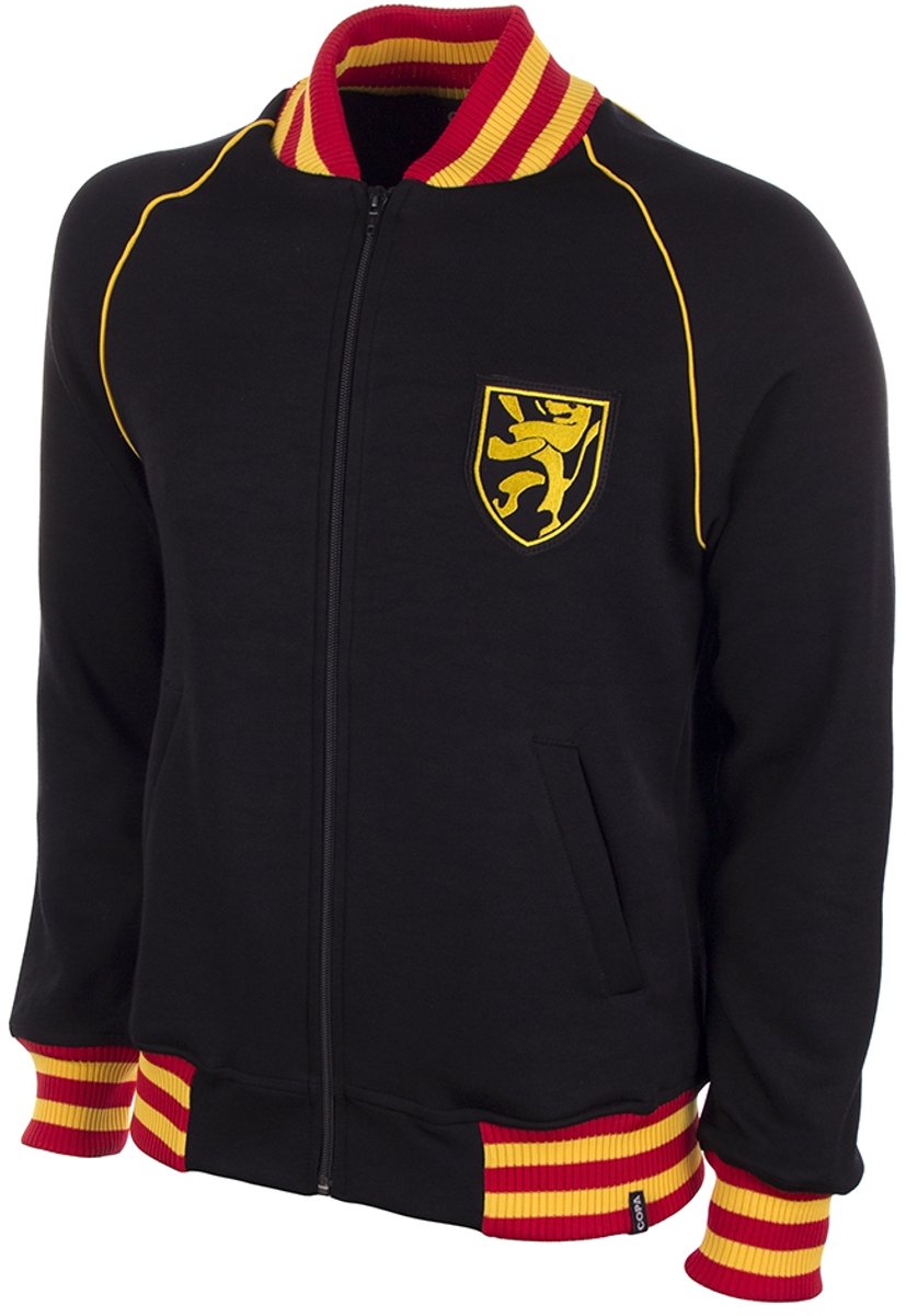 COPA Football - België 1960's - Retro voetbaljack - Heren - L - Zwart