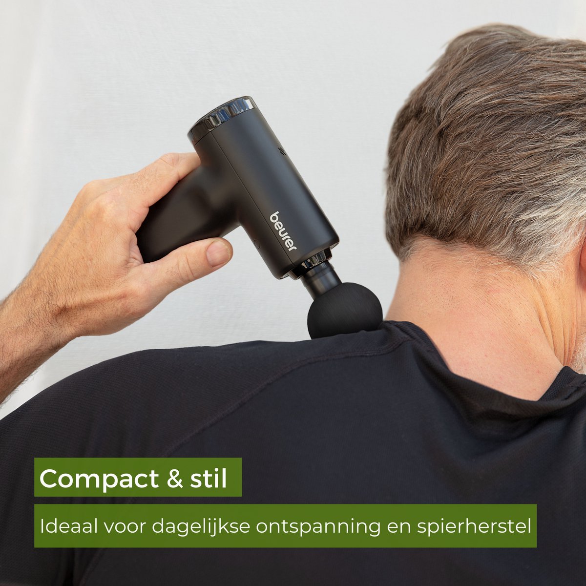 Afbeelding 2 van Beurer MG 89 Professionele Massage Gun - Stil, Licht & Krachtig - Met 3 Opzetstukken - 3 Jaar garantie