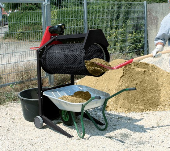 Scheppach Rolzeef RS350 - 250W - zeef lengte: 800 mm - zeef omtrek Ø: 400mm - 42 rpm van Merkloos	 — afbeelding 3