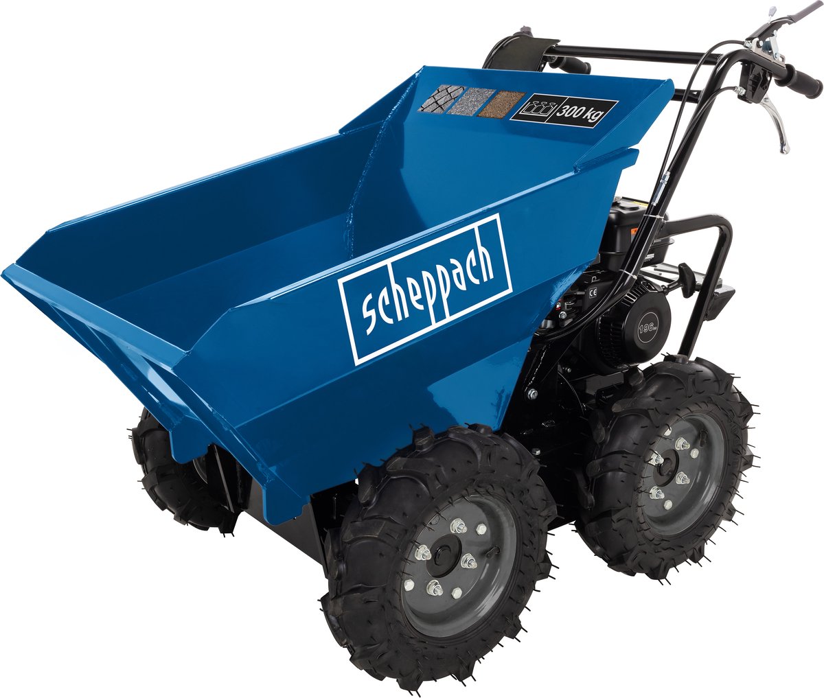 Scheppach Gemotoriseerde kiep/kruiwagen DP3000
