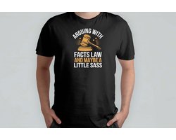 Arguing with facts law - T Shirt - LawyerLife - LegalAdvice - AttorneyAtLaw - LawFirm - Funny - Advocatenleven - JuridischAdvies - Advocaat - Strafrecht