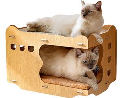 Kattenhuis voor Buiten - Kattenhok Binnen - Kattenbench - Kattenren