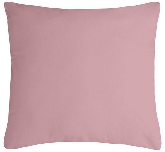 Foto: Stof textile sierkussen nelson roze 40 x 40 cm bank kussens zitkussens binnen buiten polyester