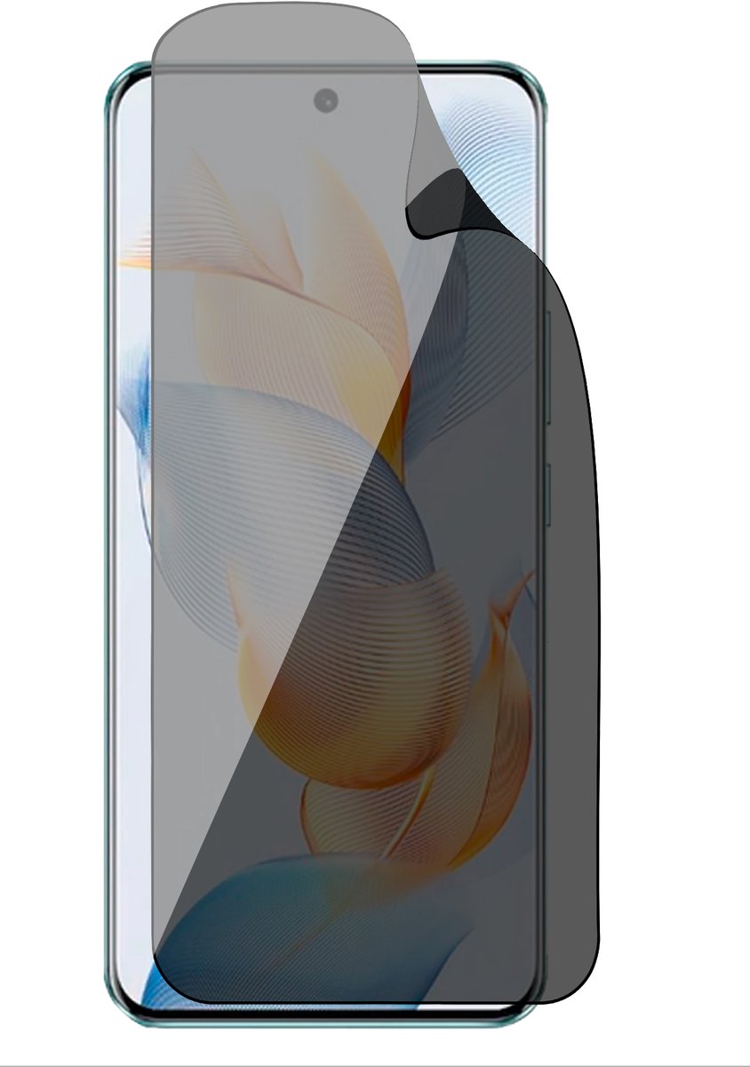 Privacy Screenprotector geschikt voor Honor 90 - 1x FlexGuard Screen Protector