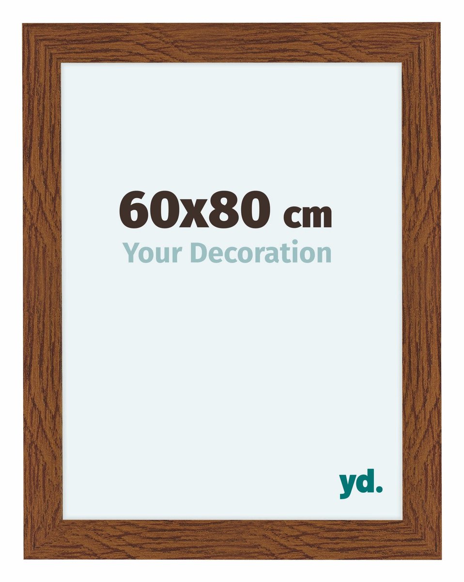 yd. Your Decoration - Fotolijst 60x80 cm - MDF - Eiken Rustiek - Como