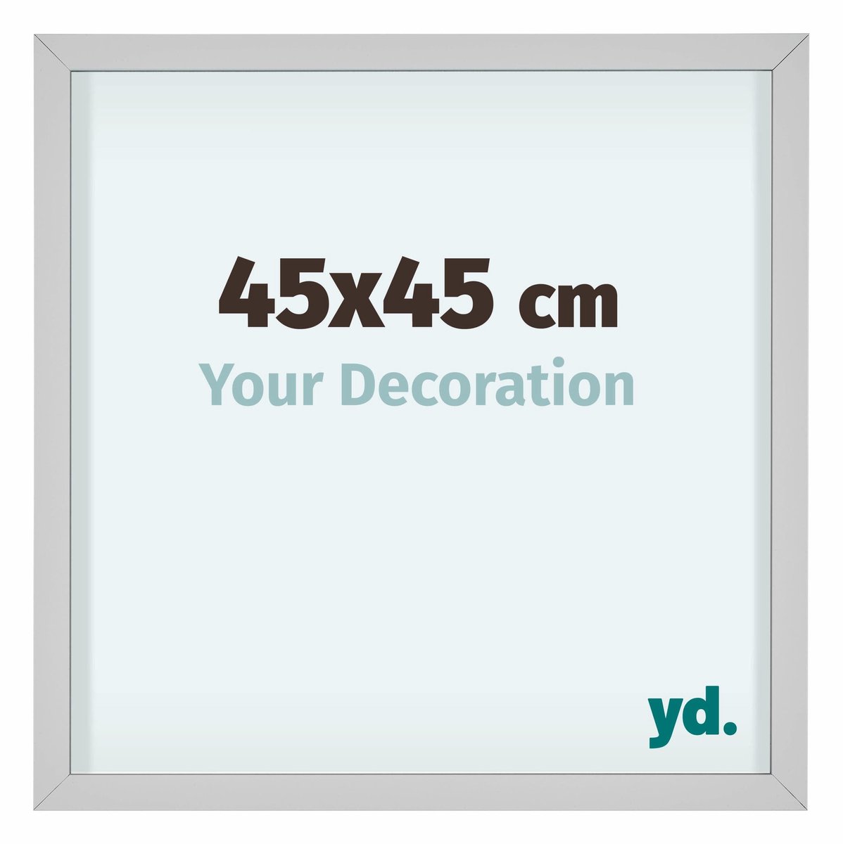 yd. Your Decoration - Fotolijst 45x45 cm - Aluminium - Wit - Virginia