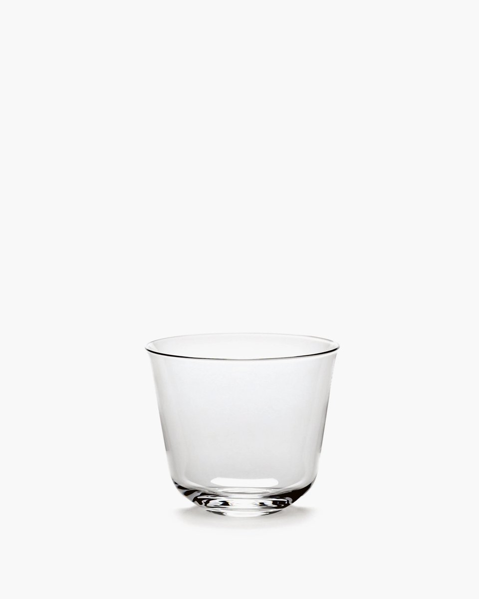 Serax Ann Demeulemeester Water Glas Transparant 20cl Grace (set van 4 stuks)