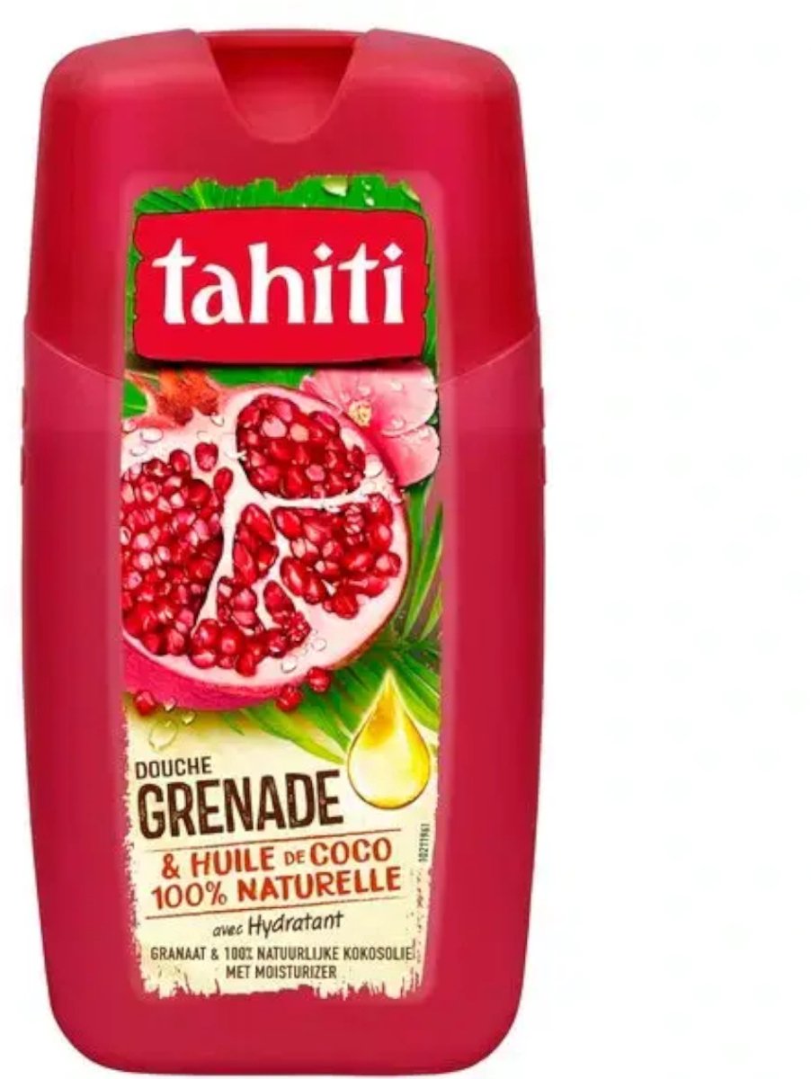 Goedkoopste Tahiti - Douchegel - Granaatappel & Kokosolie - Hydraterend - 250 ml