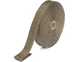 Nixnix® - Hitteband - 5m rol - 2,5cm breed - Heat wrap - Titanium Beige