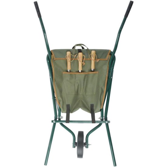 Esschert Design Kruiwagen inklapbaar groen van Esschert Design — afbeelding 5