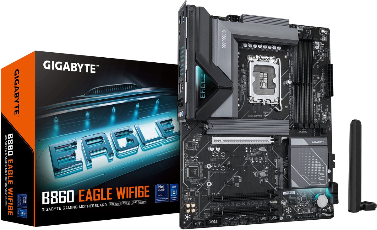 GIGABYTE B860 EAGLE WIFI6E moederbord