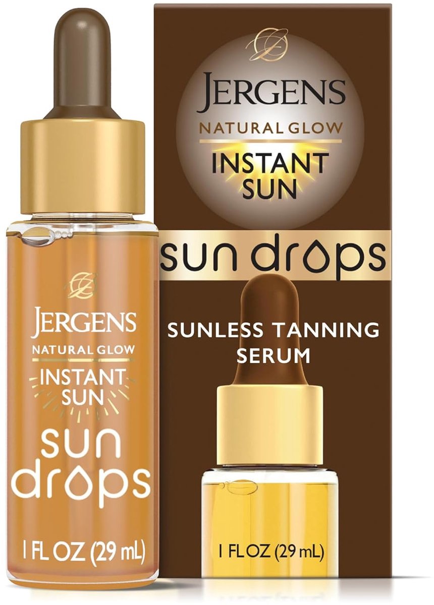 Jergens Natural Glow Instant Sun Drops Tanners