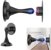 Deurstopper - 2 Stuks - Zeer Sterke Magnetische Deurstopper - Zonder Boren En Schroeven - Magnetische Deurvanger - Moderne Deurvastzetter - Blinde Montage - Zelfklevend - Binnen Deurstoppers - Muur Gemonteerde Deurstopper