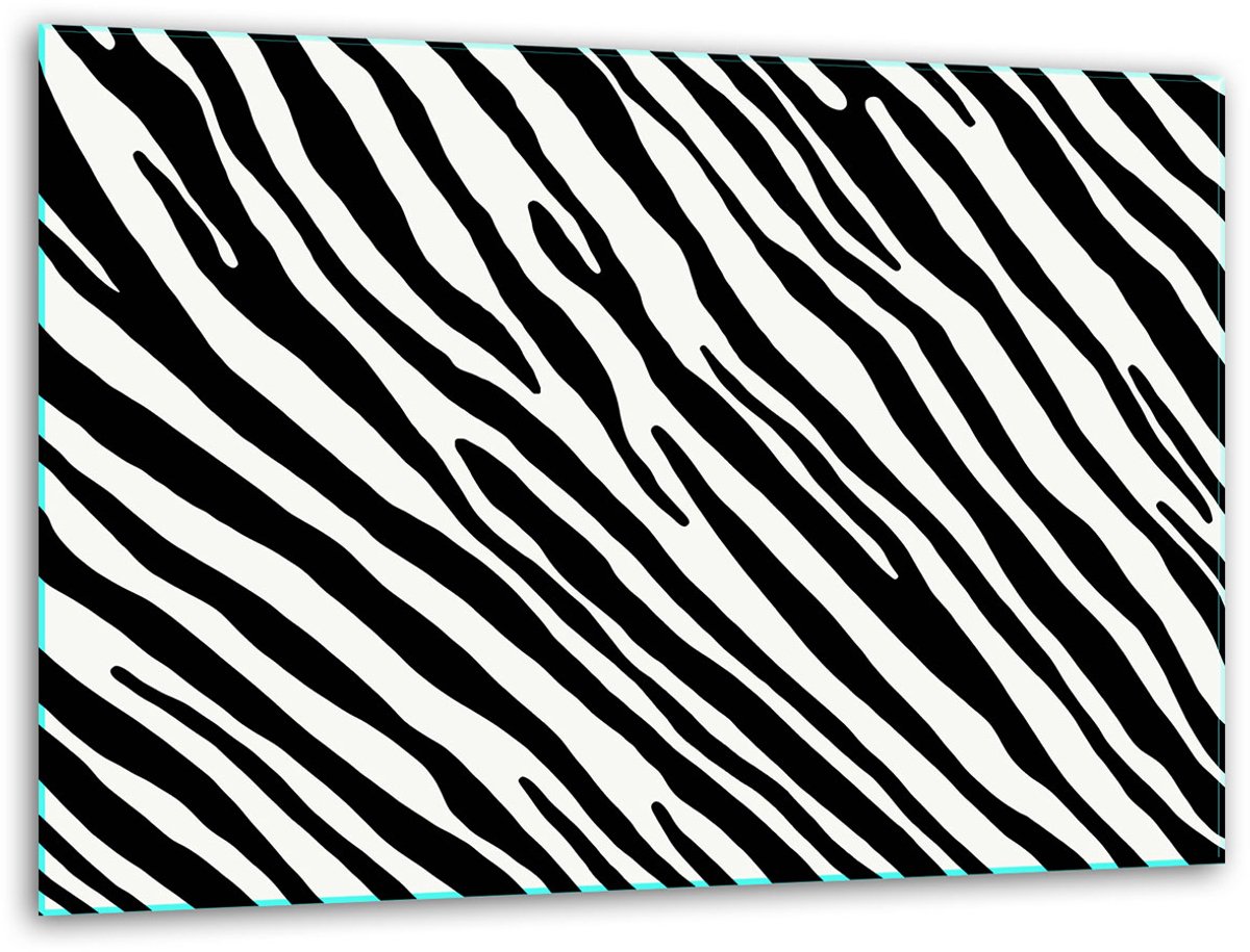 TMK ArtDeko D40x30 - Glazen Snijplank - 40x30cm - Hittebestendig - Antislip Voetjes