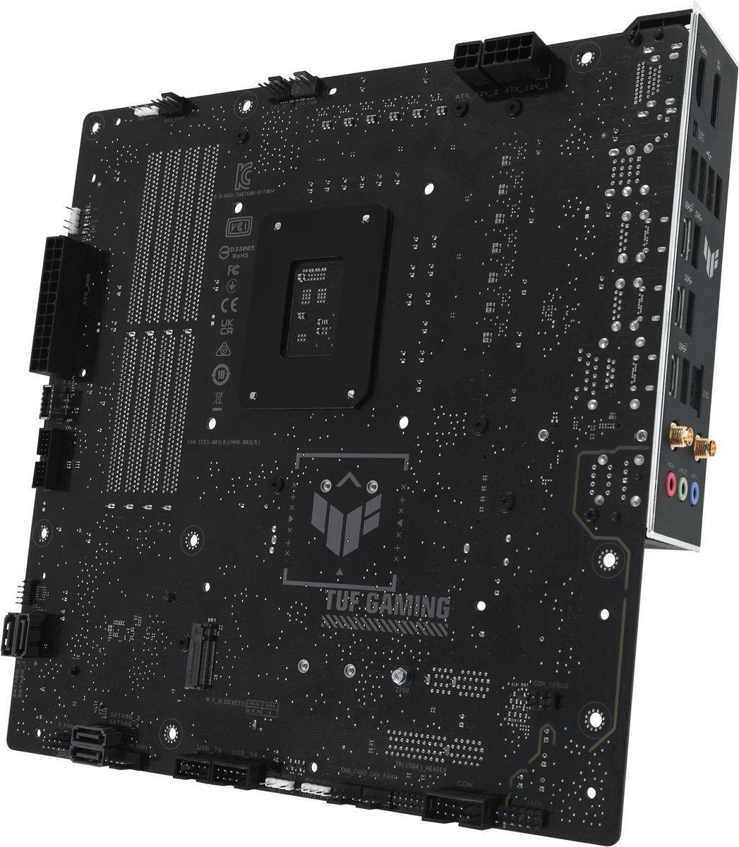 Asus Tuf Gaming B760M-Btf Wifi D4 - Moederbord - Micro Atx - Intel B760 - Lga - afbeelding 3
