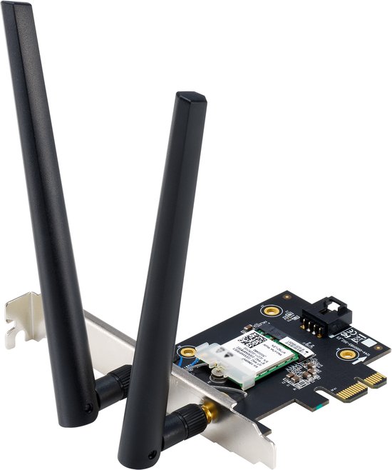 ASUS TUF BE6500 - Netwerkadapter PCIe - 802.11a, 802.11bgn, 802.11ax, Wi-Fi 7 kopen - beste keuze voor 2.5 gigabit netwerkkaart