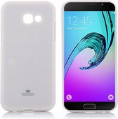 Hoesje geschikt voor Samsung Galaxy A5 (2017), Mercury Goospery gel case, wit