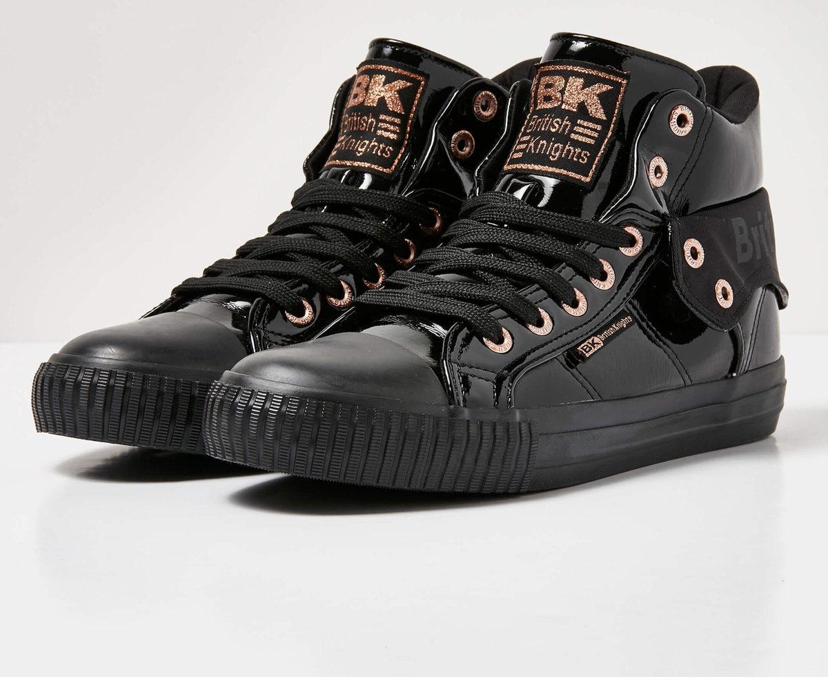 British Knights Dames Lak Sneakers Zwart Maat 41 bol