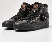 Baskets Femme British Knights - Roco Noir / Noir - Taille 36