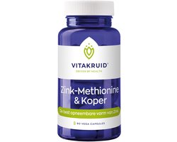 VitaKruid Zink Methionine & Koper 90 capsules