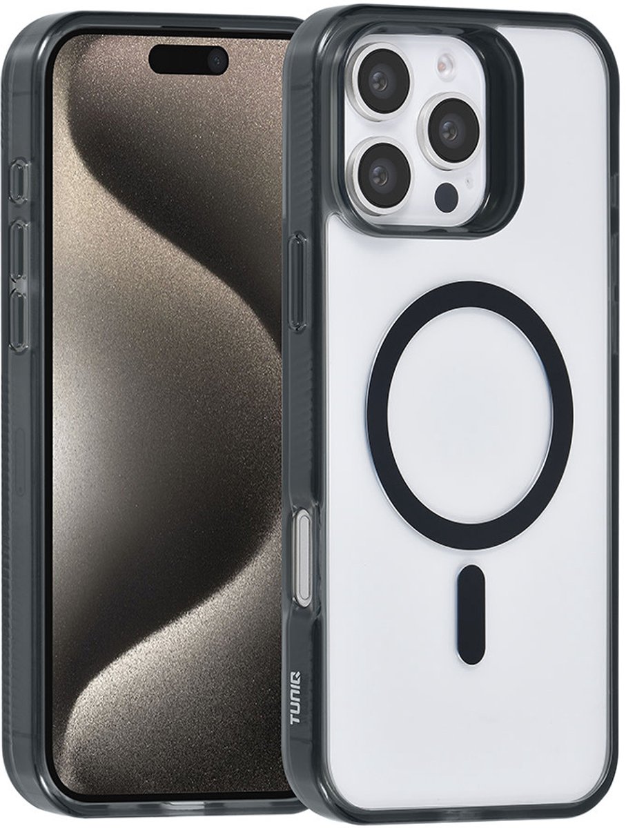 TUNIQ telefoonhoesje voor Apple iPhone 16 Pro Max - MagSafe siliconen backcover