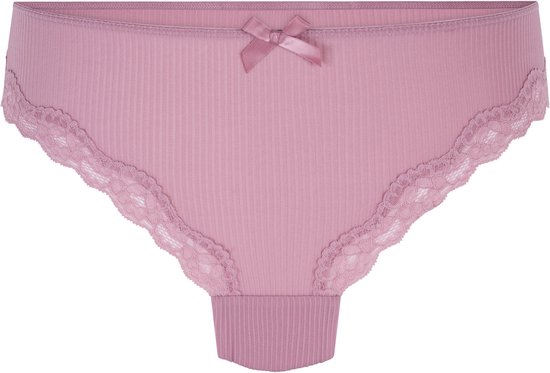 Hunkemöller Dames Lingerie Brazilian Lola - Roze - maat L