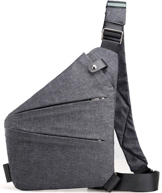Sac de voyage antivol petit sac messager sac à bandoulière sac à dos léger sac à bandoulière sac de poitrine décontracté avec sangle unique pour voyage Sport Marche Vélo