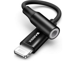 Audio Kabel geschikt voor Lightning naar Jack - Geschikt voor Aux Kabel to iPhone 14, 13, 12, 11, X, 8, 7 Pro Max Plus Mini - Lightning naar 3.5 mm Koptelefoon Headset Jack Adapter Verloopstukje Adapterkabel