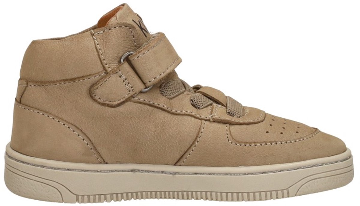 KEQ Jongens Baby schoentjes Jongens Baby schoentjes - Beige - Maat 23