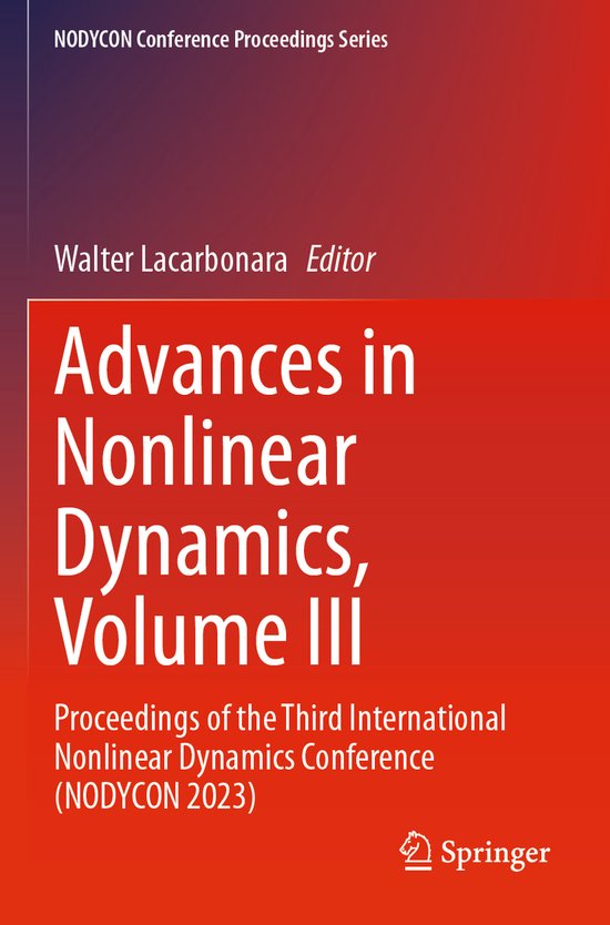 NODYCON Conference Proceedings Series- Advances in Nonlinear ... - cover