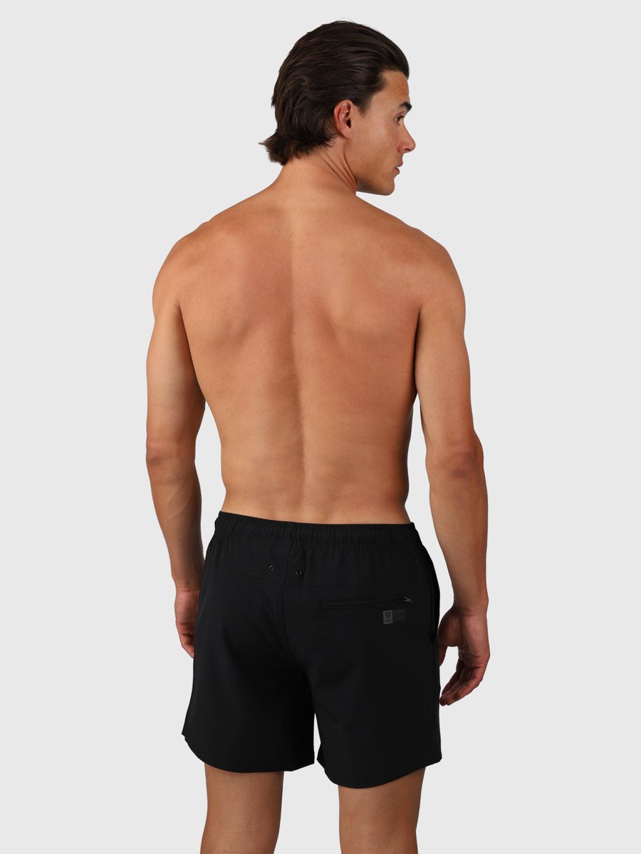 Brunotti Bru - conic Zwembroek Heren - Zwemshort met 4 - Way Stretch - Black — afbeelding 24