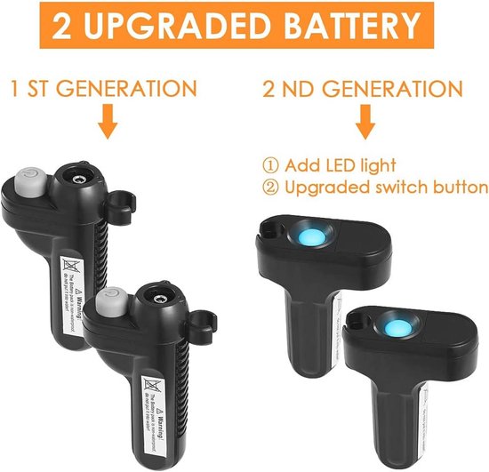 Portátil 4500/6000/7800mAh USB chuveiro elétrico bomba PVC piso montado Digital
