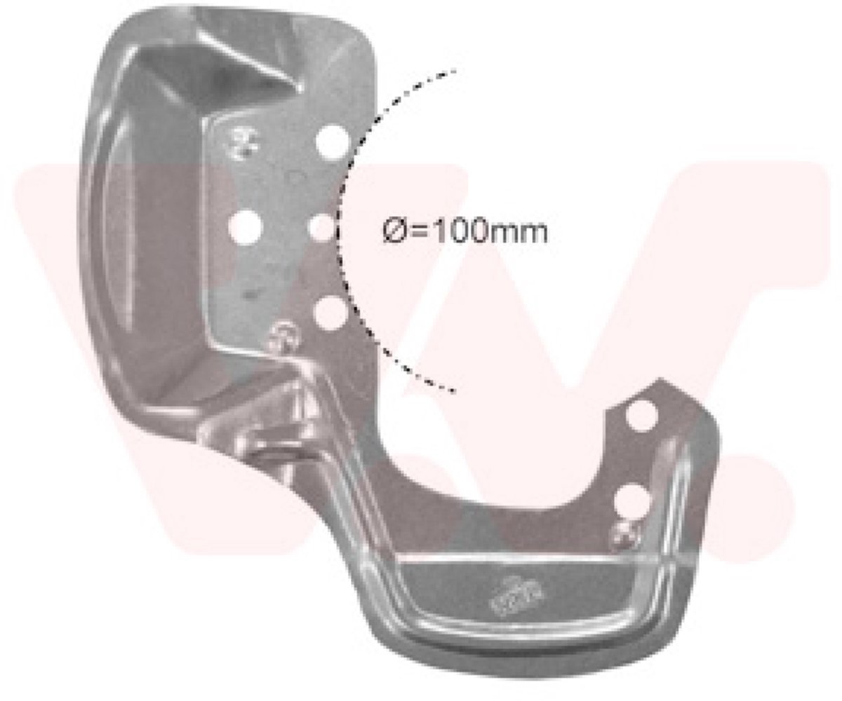 Van Wezel - REMSCHIJF BESCHERMER VOOR OPEL ASTRA F 1991-1998 90375290
